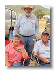 Pete and Patsy McNally and James Wood